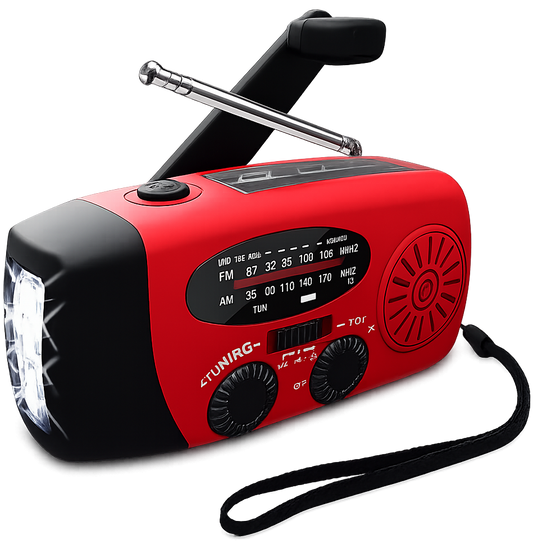 Solar Hand Crank Radio